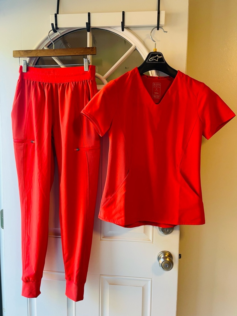 Cherokee Infinity women’s Orange scrub set